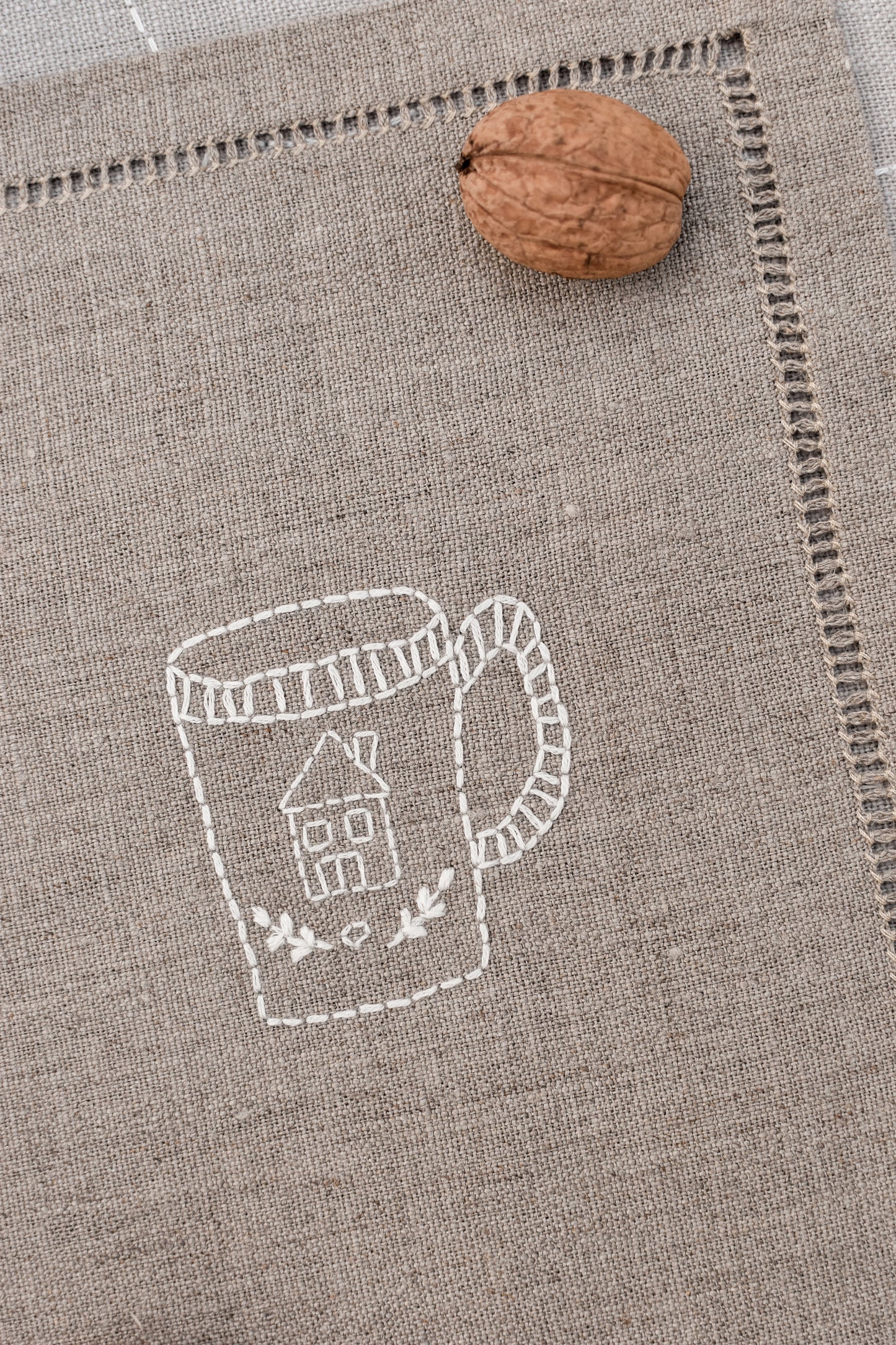 Petit Dej Sets de Table Blanc Lot de 4