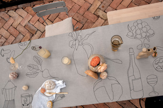 Nappe Lin Bio L'automne