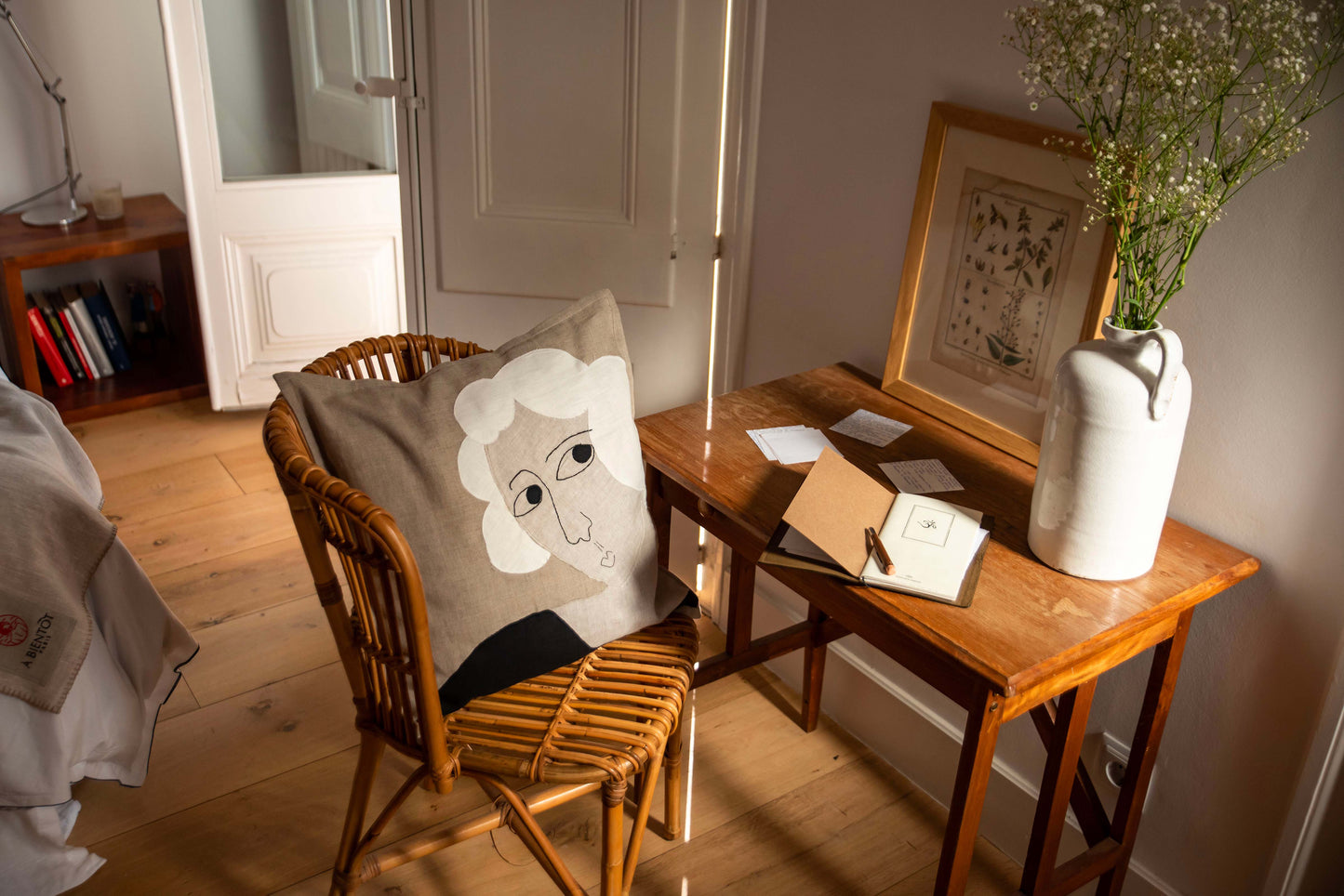 Coussin en Lin Bio Pauline