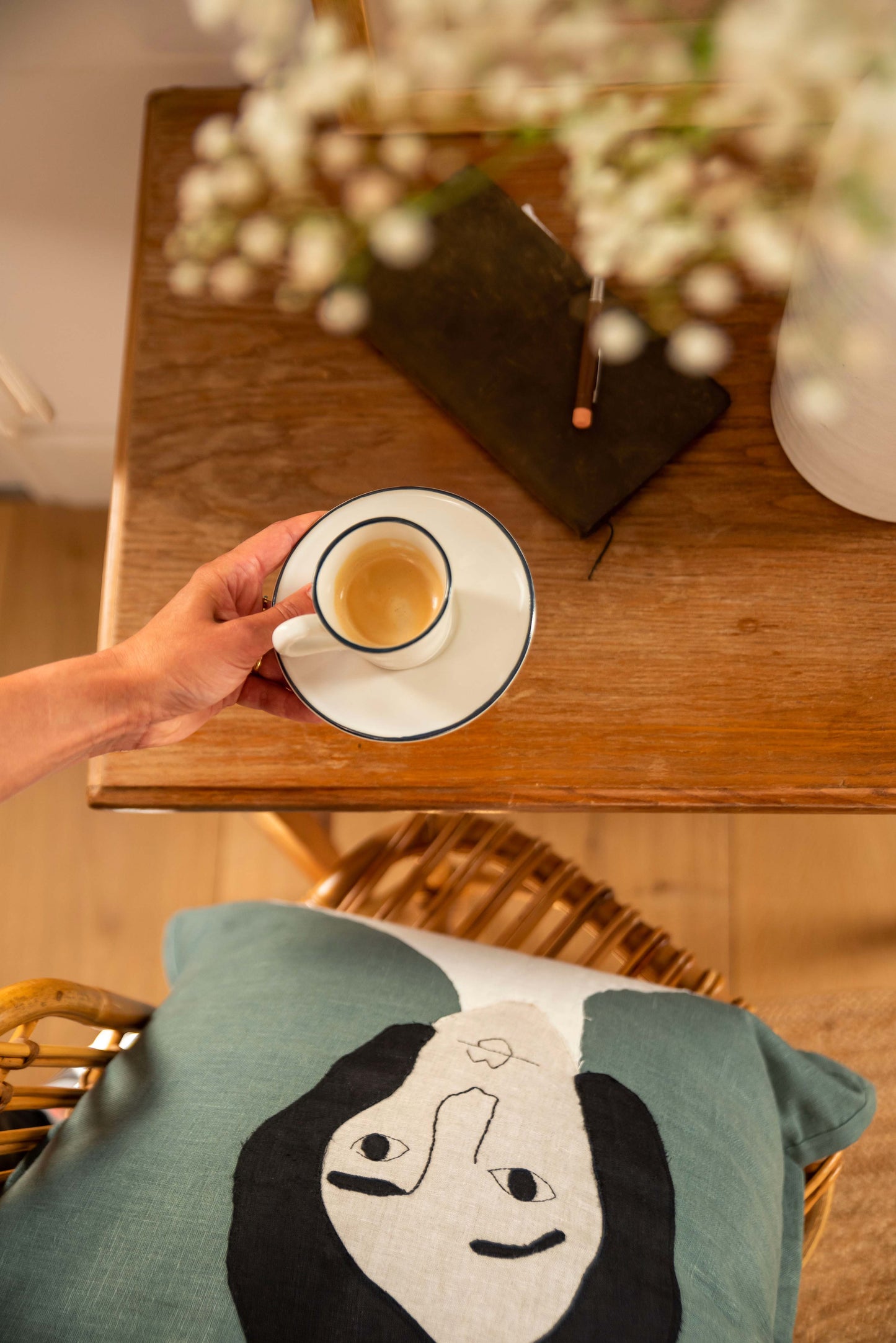 Coussin en Lin Bio Monica